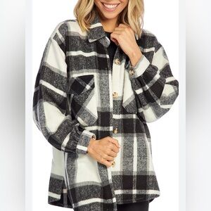 Jason Maxwell Monochrome Plaid Jacket